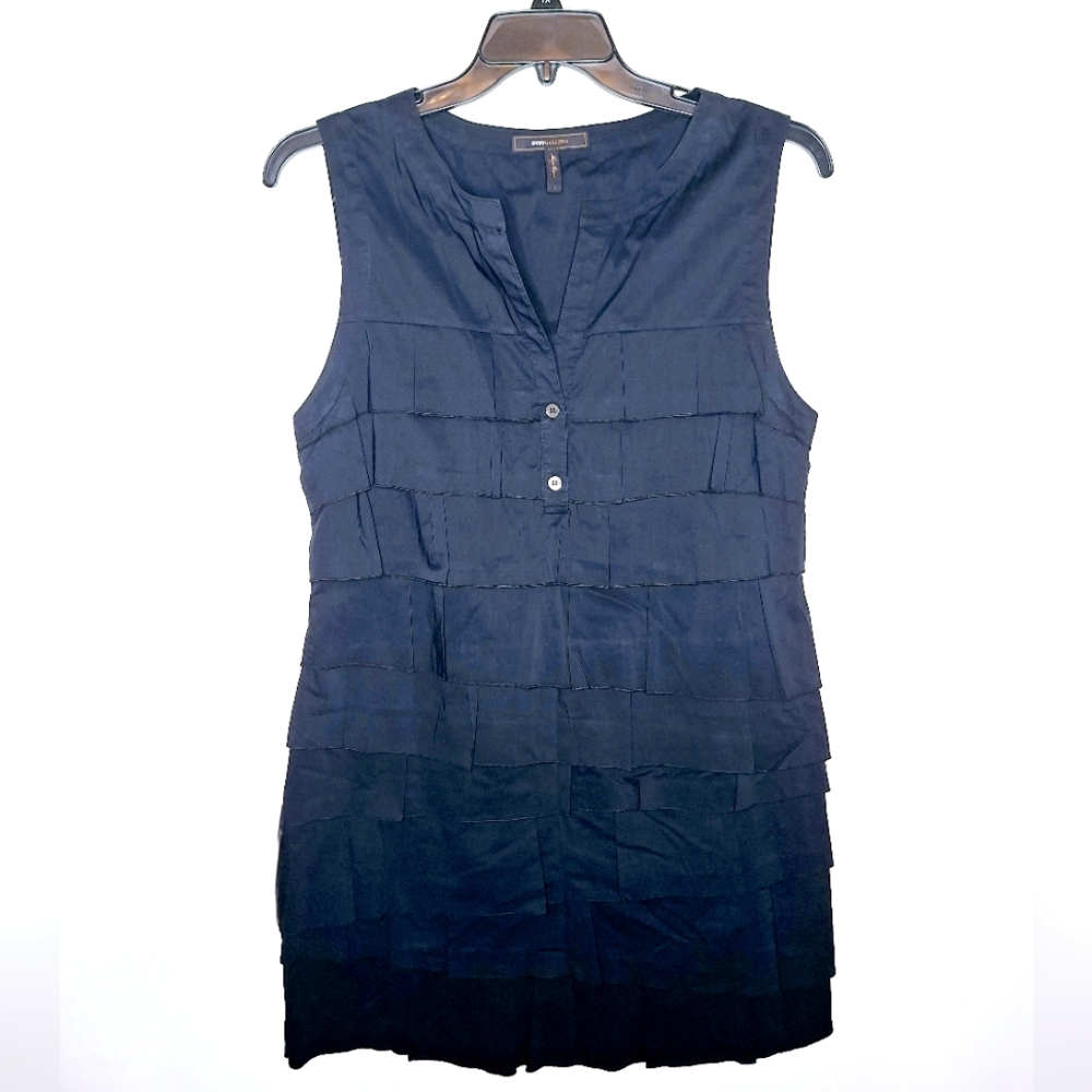 BCBGMaxAzria "The Tiered Coquette Girl" Layered tiered Rumper Dress.